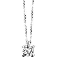 Collana Comete Donna Punto Luce in Oro bianco Diamante GLB986 - GLB986